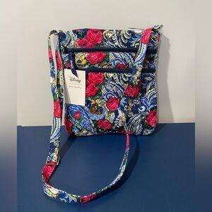 Disney Beauty and the Beast Vera Bradley Hipster Purse